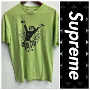 Supreme RARE Cheerleader Green Tee Large